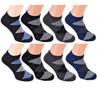 Good Deal Market 8-er Pack Sneaker-Socken Gr. 43/46 billige sneakers kurze socken herren sneakers-söckchen kurze socken schwarz grelle socken