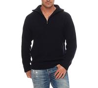 Good Deal Market Arbeitspullover Hamburger Troyer Strickpullover Seemannspullover Isländer mit Schurwolle Gr. 48/S Marine