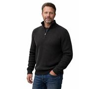 Good Deal Market Arbeitspullover Hamburger Troyer Strickpullover Seemannspullover Isländer mit Schurwolle Gr. 48/S anthrazit