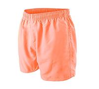 Good Deal Market Badeshort mit Mesh-Einsatz Salmon Neon Orange Gr. M mit innenliegender Kordel für regulierbaren Bund Swim Shorts Badehose Männer