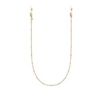 GOOD.designs Brillenkette ohne Anhänger mit Gummilasche Gold Damen