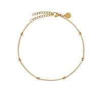 GOOD.designs Fusskette allergiefreundlich, wasserfest Gold Damen