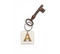 Good Old Friends Schlüsselanhänger A - Braun / Grün