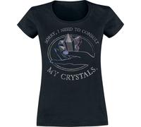 Goodie Two Sleeves Sorry, I Need To Consult My Crystals T-Shirt schwarz in L