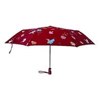 Goods4good Magischer Regenschirm, wechselt die Farbe im Regen, Wolken und Strahlen, Durchmesser 107 cm, Burgunderrot, burgunderrot, Plegable Compacto