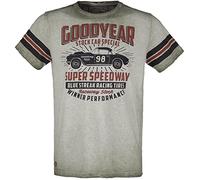 Goodyear Men T-Shirt Comfort fit Männer T-Shirt Oliv 3XL