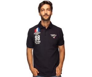 Goodyear Poloshirt Serring blau L