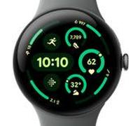 Google Pixel Watch 3 AMOLED 45 mm Digital Touchscreen Grau WLAN GPS