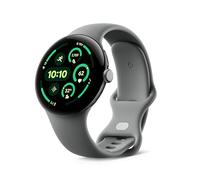 Google Pixel Watch 3 (45 mm) - Android smartwatch with Heart Rate Tracking, Advanced Running from Fitbit, Fitness Insights, 24-Hour Battery - Matte Hazel Aluminium Case - Hazel Band - Wi-Fi
