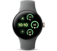 Google Pixel Watch 3 [WiFi + LTE inkl. Kautschuk-Armband grau] 45mm Aluminiumgehäuse grau | Zustand: Neu
