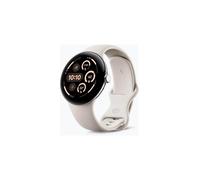 Google Pixel Watch 3 AMOLED 45 mm Digital Touchscreen Silber WLAN GPS