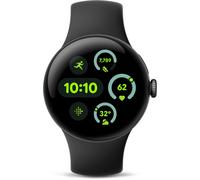 Google Pixel Watch 3 AMOLED 45 mm Digital Touchscreen Schwarz WLAN GPS