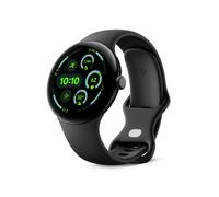 Google Pixel Watch 3 (LTE) Sportarmband 41mm, Schwarz/Schwarz Aluminiumgehäuse, NFC, Bluetooth
