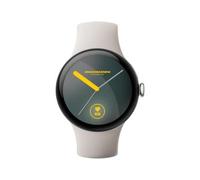 Google Pixel Watch 3 polished silver 45mm Sportarmband porcelain (Wi-Fi) | NEU | originalverpackt (OVP) | differenzbesteuert | AN689965