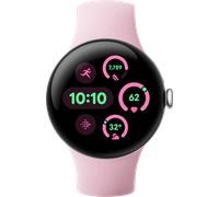Google Pixel Watch 3 Silber/Rosa 41 mm Smartwatch