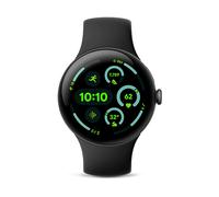 GOOGLE Pixel Watch 3 Smartwatch Aluminium Fluorelastomer, 150-185 mm, 165-215 mm, Obsidian