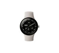 GOOGLE Pixel Watch 4 41 Wi-Fi Smartwatch Fluorelastomer, 130-215, Porcelain