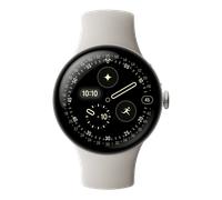 Google Pixel Watch 4 41mm LTE Polished Silver Sportarmband Porcelain