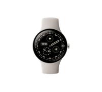 GOOGLE Pixel Watch 4 45 Wi-Fi Smartwatch Fluorelastomer, 150-215, Porcelain