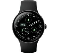Google Pixel Watch 4 45mm Wi-Fi Aluminiumgehäuse in matte black / Sportarmband in obsidian
