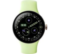 Google Pixel Watch 4 Sportarmband Champagne Gold 41mm Aluminium Lemongrass Bluetooth/WLAN + 4G LTE