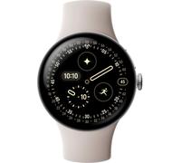 Google Pixel Watch 4 Sportarmband Polished Silver 41mm Aluminium Porcelain Bluetooth/WLAN
