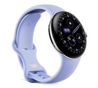 Google Pixel Watch 4 WiFi Bluetooth NFC GPS 41mm AMOLED Silber Lila SL 5ATM+IP68 SpO2