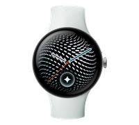 Google Pixel Watch 5 45mm Bluetooth Polished Silver Sportarmband Fog