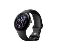 GOOGLE Pixel Watch 5 45mm LTE Obsidian + Aluminiumgehäuse in Matte Black Smartwatch Kautschuk, 150-215 mm,
