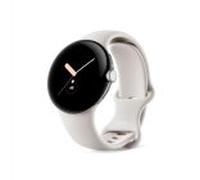 Google Pixel Watch [WiFi inkl. Sportarmband chalk] 41mm Edelstahlgehäuse silber | Zustand: Neu | differenzbesteuert
