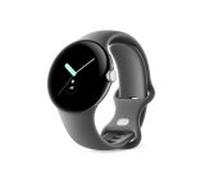 Google Pixel Watch [WiFi inkl. Sportarmband charcoal] 41mm Edelstahlgehäuse silber | Zustand: Neu