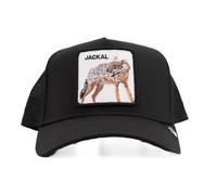 Goorin Bros Cap Jackal 101-1448 mit synthetischem Visier Schwarz Einheitsgröße