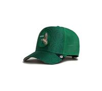 Goorin Bros. Religulous Blessed Cap Basecap Baseballcap Truckercap Meshcap Damen/Herren - Snapback, mit Schirm, Futter Frühling-Sommer Herbst-Winter Frühjahr Sommer Herbst Winter - One Size grün