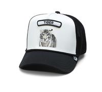 Goorin Bros. Rocker Top Trucker Mütze für Damen und Herren, Weiß (Gb2 Tiger), Einheitsgre