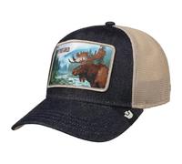 Goorin Bros. Staycation Trucker Cap Basecap Baseballcap Truckercap Meshcap Damen/Herren - Snapback, mit Schirm Frühling-Sommer Herbst-Winter Frühjahr Sommer Herbst Winter - One Size dunkelblau