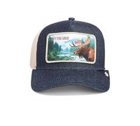 Goorin Bros. Staycation Trucker Cap Basecap Baseballcap Truckercap Meshcap Damen/Herren - Snapback, mit Schirm Frühling-Sommer Herbst-Winter Frühjahr Sommer Herbst Winter - One Size dunkelblau