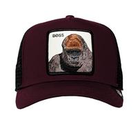 Goorin Bros. The Boss Gorilla Weinrot Schwarz Verstellbare Trucker Cap - One-Size