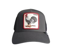 Goorin Bros. The Cock 101-0378-Grey Cap mit synthetischem Visier, Dunkelgrau, Einheitsgröße, dunkelgrau, One size