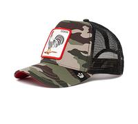 Goorin Bros. The Farm A-Frame Trucker-Kappe, Camouflage Rooster, Einheitsgröße