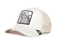Goorin Bros. The Farm A-Frame Trucker-Kappe, Weiß (The Killer Tiger), Einheitsgröße