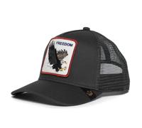 Goorin Bros. The Farm Baseball-Truckerkappe für Herren mit Snapback-Verschluss, schwarzer Adler (Black Eagle), Einheitsgröße