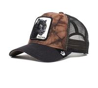 Goorin Bros. Trucker Cap Acid Panther Black Schwarz Orange, Size:OneSize