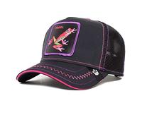 Goorin Bros. The Farm Drip Collection Unisex Verstellbare Trucker-Kappe, Schwarz (Triiipppy), Einheitsgröße