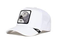 Goorin Bros. The Farm Trucker-Kappe aus Netzstoff für Damen und Herren, Weiß (Platin-Word), Einheitsgröße