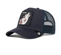 Goorin Bros. The Farm Trucker-Kappe aus Netzstoff für Damen und Herren, Marineblau (Lone Wolf), Einheitsgröße