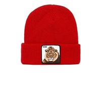 Goorin Bros. The Farm Unisex Acryl Beanie, Rot (Jungle Jangle), Einheitsgröße