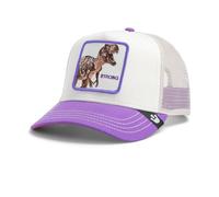 Goorin Bros. The Strong Dino A-Frame Trucker Cap Weiß Lila - One-Size