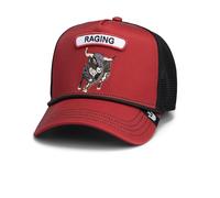Goorin Bros. Tier Farm Trucker-Cap mit Schnur-Riemen Stick-Strick-Snapback Verstellbarer Kappen, One size