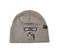 Goorin Bros. Tiger 107-1798 Beanie Unisex 100% Acryl Hellgrau Uni, hellgrau, One size
