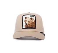 GOORIN BROS. Unisex Trucker Cap - Kappe, Front Patch, One Size Big Bear khaki